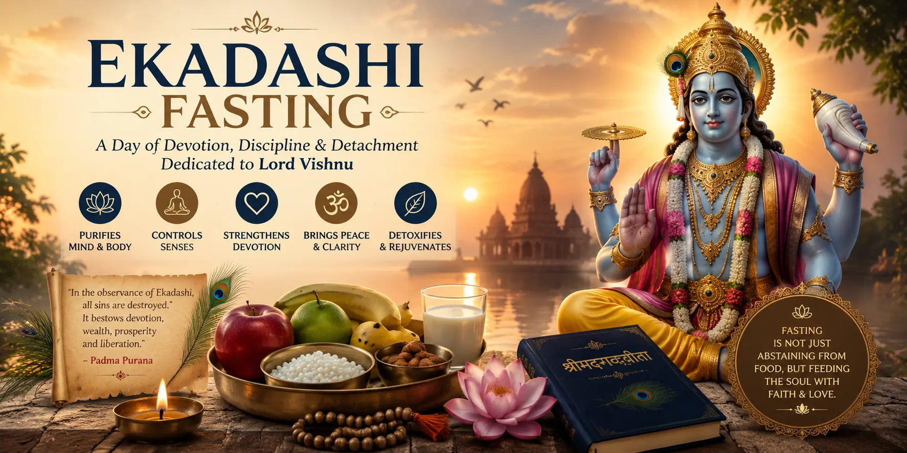 Why Devotees Observe Ekadashi Fasting