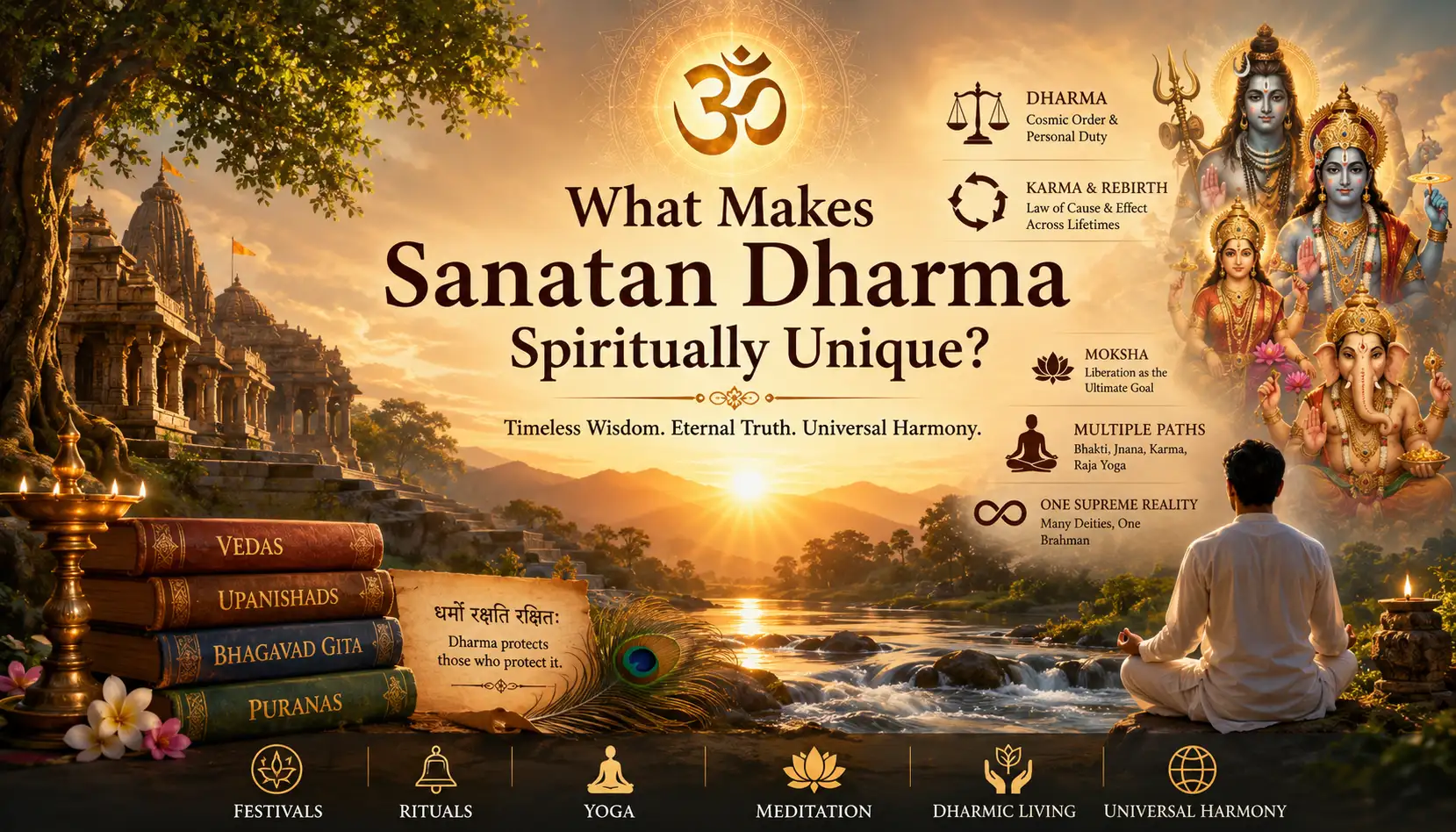 What Makes Sanatan Dharma Spiritually Unique?