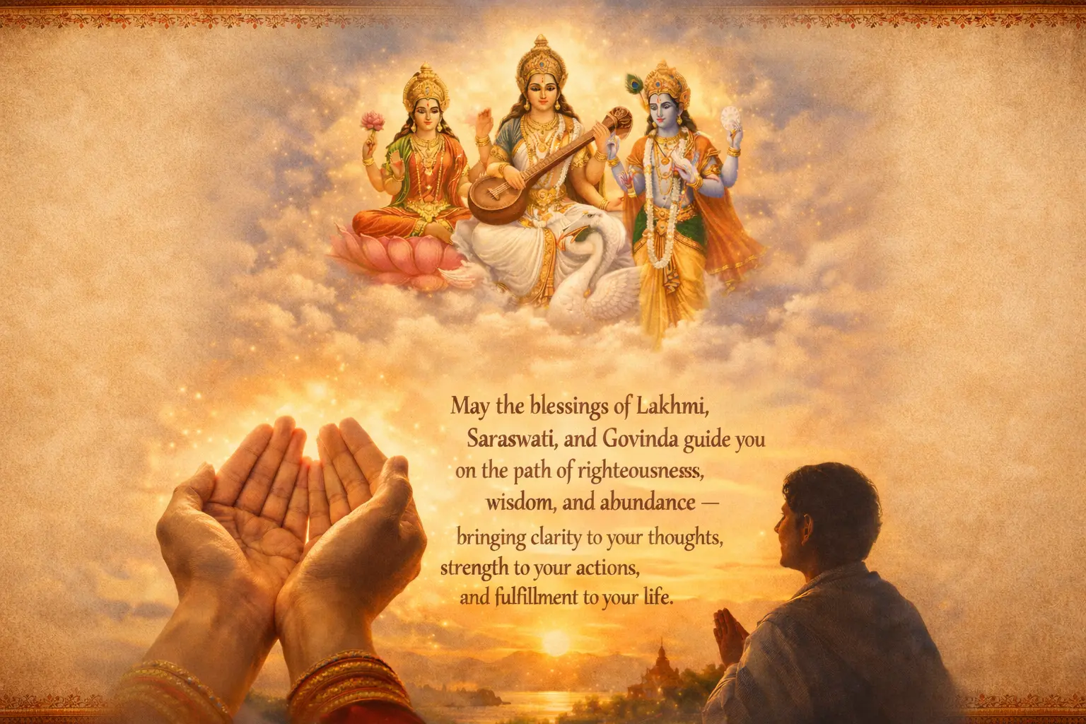 Karagre Vasate Lakshmi Mantra - A Sacred Invocation of Daily Prosperity
