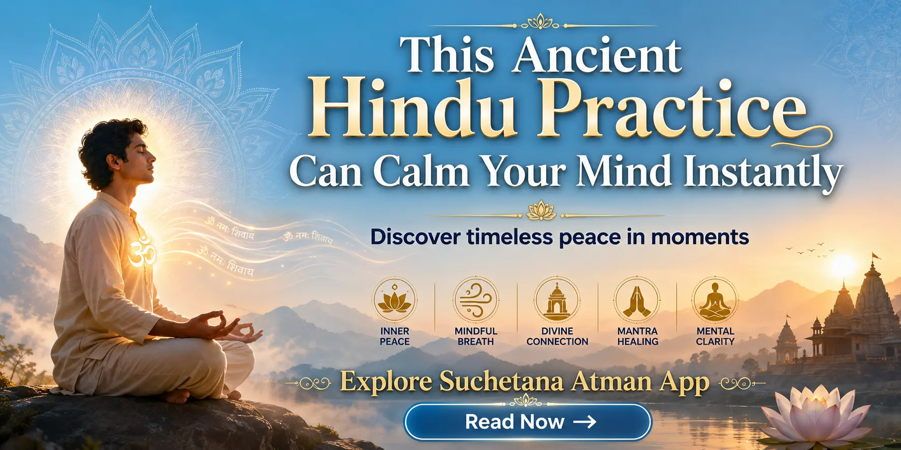 This Ancient Hindu Practice Can Calm Your Mind Instantly