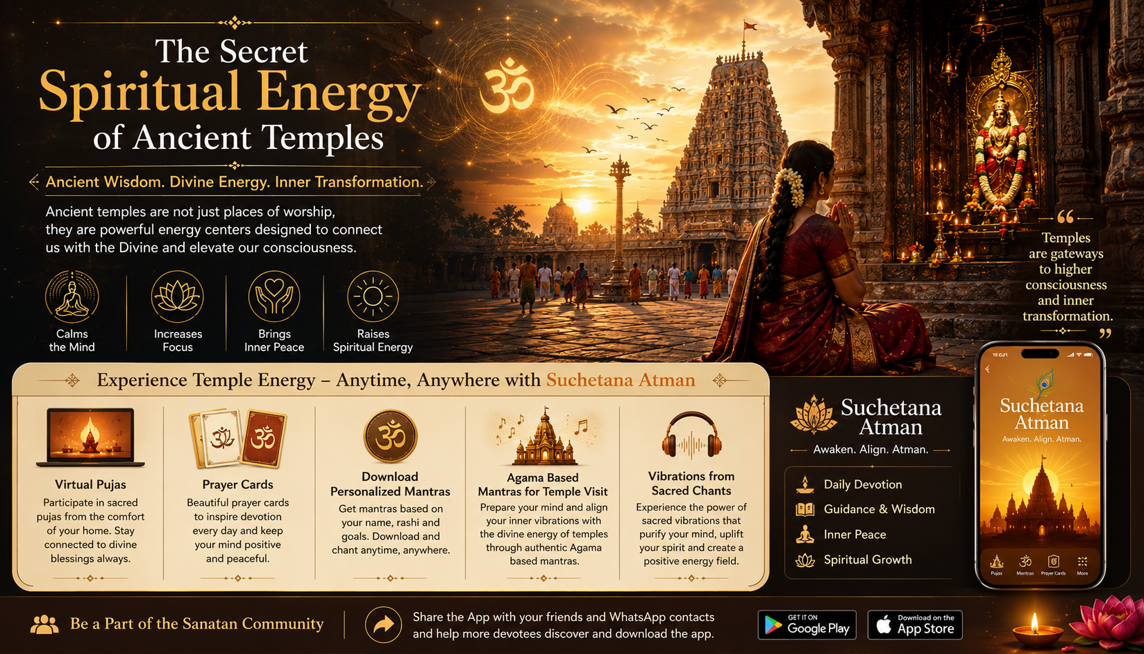 The Secret Spiritual Energy of Ancient Temples 🛕